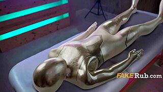 Interracial Mirror Sex!