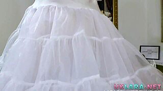 British Milf in Stockings Goes Lesbian Wild