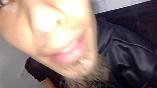 stepsister argues with stepbrother over smoking then strokes his dick and fucks him amateur