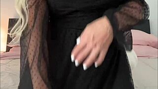 Trying anal with my dildo for the first time, naked pussy masturbation leading to orgasm