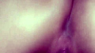 Two lesbian girlfriends experimenting with toys