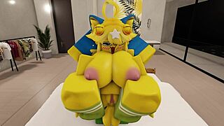 Watch this furry noob couple fuck with big tits and asses in a modern Robloxian house?