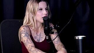 Brunna Sweet Feels Excited In Sheer Red During Fire Cast