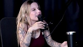 Brunna Sweet Feels Excited In Sheer Red During Fire Cast