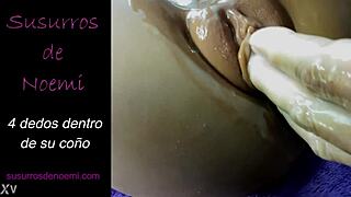 Four Fingers Deep in Pussy for Intense Orgasm!