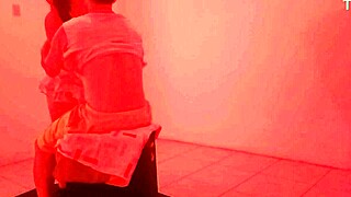 La puta del prostíbulo me dio una mamada gratis por el celular