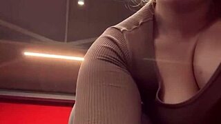 extreme public masturbation while training hard at the gym