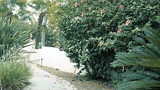 Jenna J Ross Squeezes Nipples During Anal Finger Masturbation in Heels