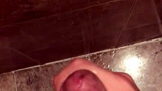 skinny brazilian masturbates his huge monster cock until much cum shoots out