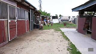 FAT CURVY MILF SARA JAY FUCKS BLONDE GIA LOVE AND HARMONIE MARQUIS IN LINGERIE.