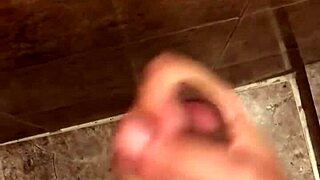 skinny brazilian masturbates his huge monster cock until much cum shoots out