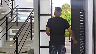 Xxxtime babe fucks hard for a job