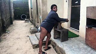 Outdoor Sex With Fat Curvy Babe Goes Wrong.