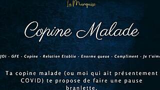 french audio joi with sick girlfriend story