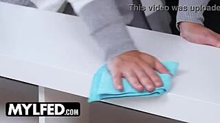 Unconventional Doggystyle Fingering With Dildo