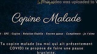 listen to my sick girlfriend give french jerk off instructions