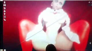 Orgy christmas with group lesbian milk play