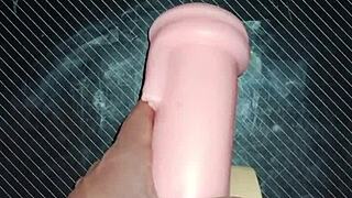 Trio Kissy and Dolly Drain Me from Vagina to Tits in Wild Creampie