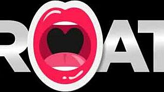 Kenna James Teases With Sloppy Blowjob And Ball Licking Before Deep Throating