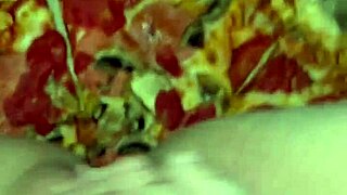 teen arab girl in los angeles craves bbc while enjoying kinky pizza fetish play