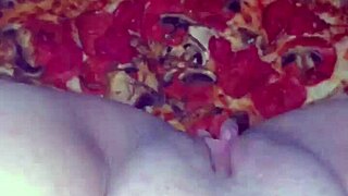 teen arab girl in los angeles craves bbc while enjoying kinky pizza fetish play