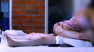 Older stepbrother sneaks away with sister’s shy Indian friend for secret college fun