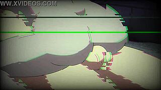 In Resident Evil, the character says 'suck my dick' while getting a blowjob