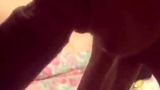 Couple's blowjob scene with deep sucking and cock worship