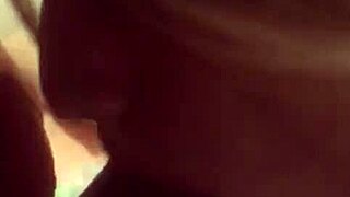 Couple's blowjob scene with deep sucking and cock worship