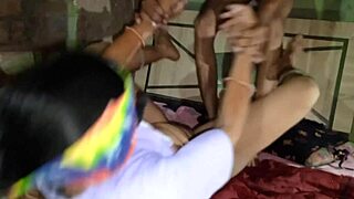 hot indian desi step brother in law and sister in law engage in intimate activities