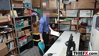 Daya Knight Pays With Boobs For Monster Cock In Office Garage