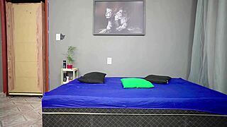 Latina milf fucks office friend