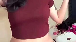 Mexican Big Ass Babe Rides Dildo