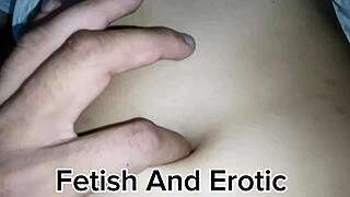 Deep Navel Massage Turns Into Fetish Play