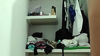 hot teen strips naked, teacher watches her dripping pussy 😍