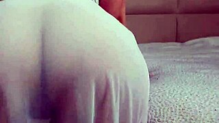 blonde brazilian dances and twerks without panties at home