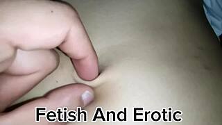 Deep Navel Massage Turns Into Fetish Play