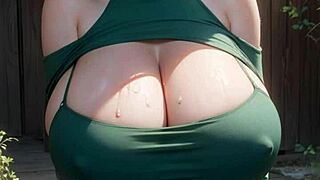 Ai Generated Model Girl Big-Tits Ai Art 26