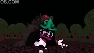 Whorblox Ralsei Gets Fucked