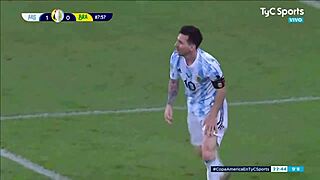 brazil loses to argentina in soccer