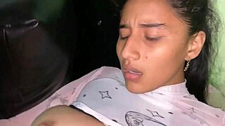 Colombian Teen Bent Over in Doggystyle