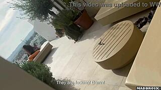 i fuck latina hotwife, neighbor catches us