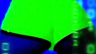 Latina teen dances beautifully at home