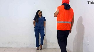 Hot Latina Nurse Sucks Big Cocks At Work