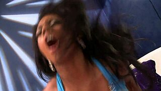 why are you fucking that beautiful black milf with shaved pussy?