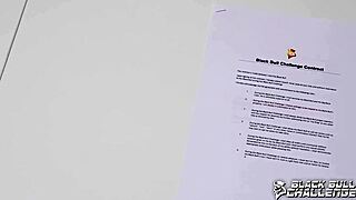 Monika May Strips Clothes for BBC Interview