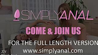 czech lesbians stretch their asses with toys