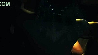 did you see that hot brazilian flashing in lingerie and fucking in the car on the street?