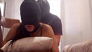 Hey, check out this milf getting tied up and fucked