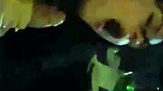 Petite 18+ couple sucking cock, handjob, and cum on big tits